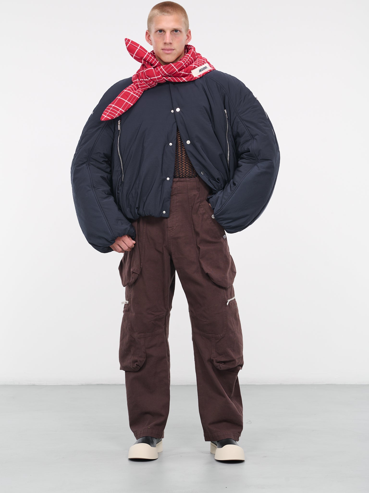 Le cargo Croissant (236PA055-1485-880-DARK-BROWN)