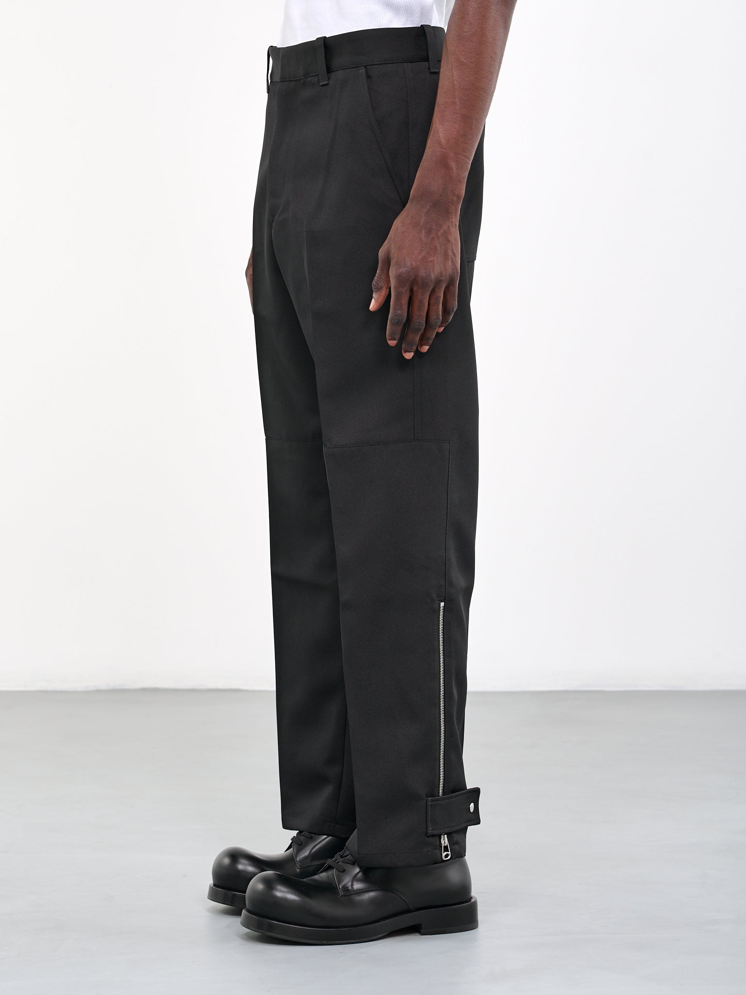 Paneled Trousers | H. Lorenzo - side 
