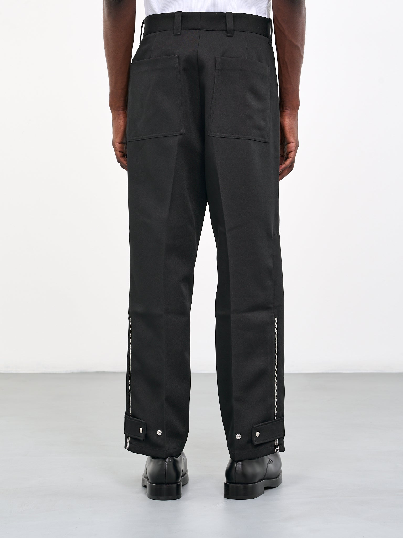 Paneled Trousers | H. Lorenzo - back