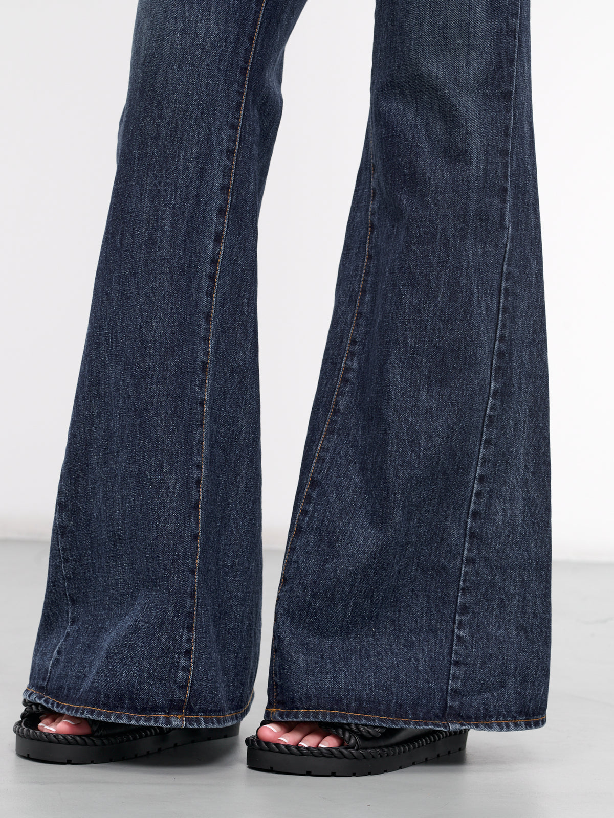 Flared Jeans (24-07290-401-BLUE)