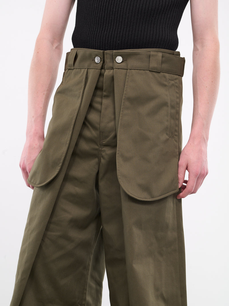 JEAN PAUL GAULTIER x SHAYNE OLIVER Wrap Pants | H. Lorenzo - detail 1