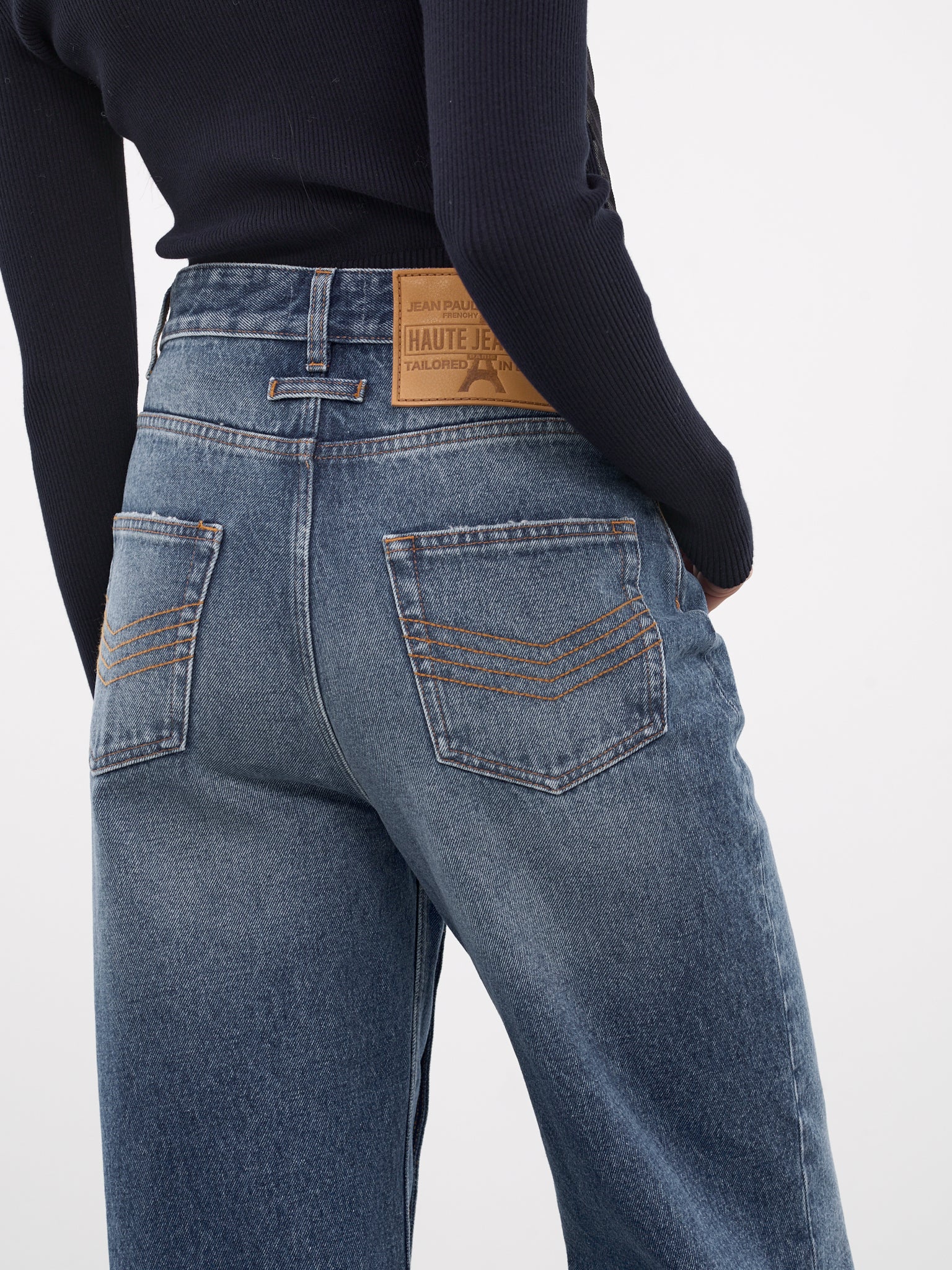 The Denim Haute Jeanerie Jeans 24 30 F PA137P D013 VINTAGE BL