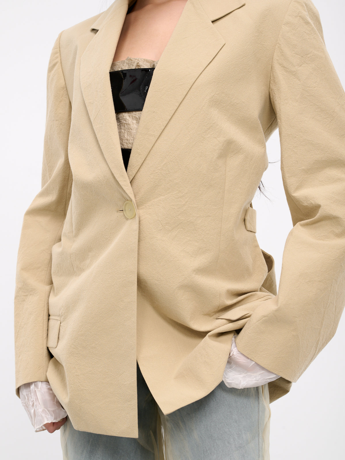 Mason Tailored Jacket (24016547-STONE)