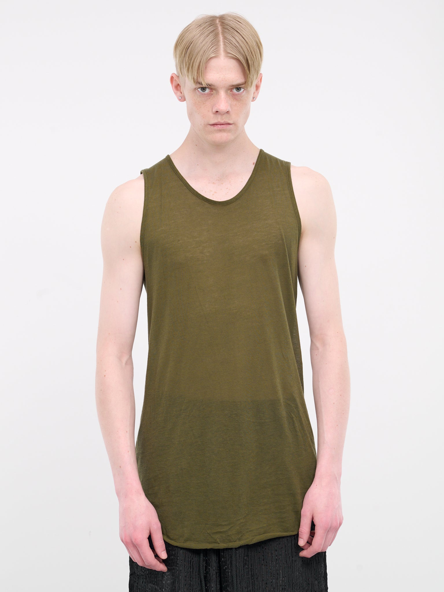e BIOTOP Silk Jersey Layered U Top's トップス