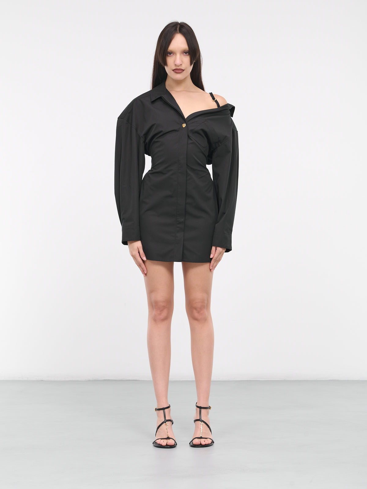 Le Mini Robe Chemise (241DR094-1519-990-BLACK)