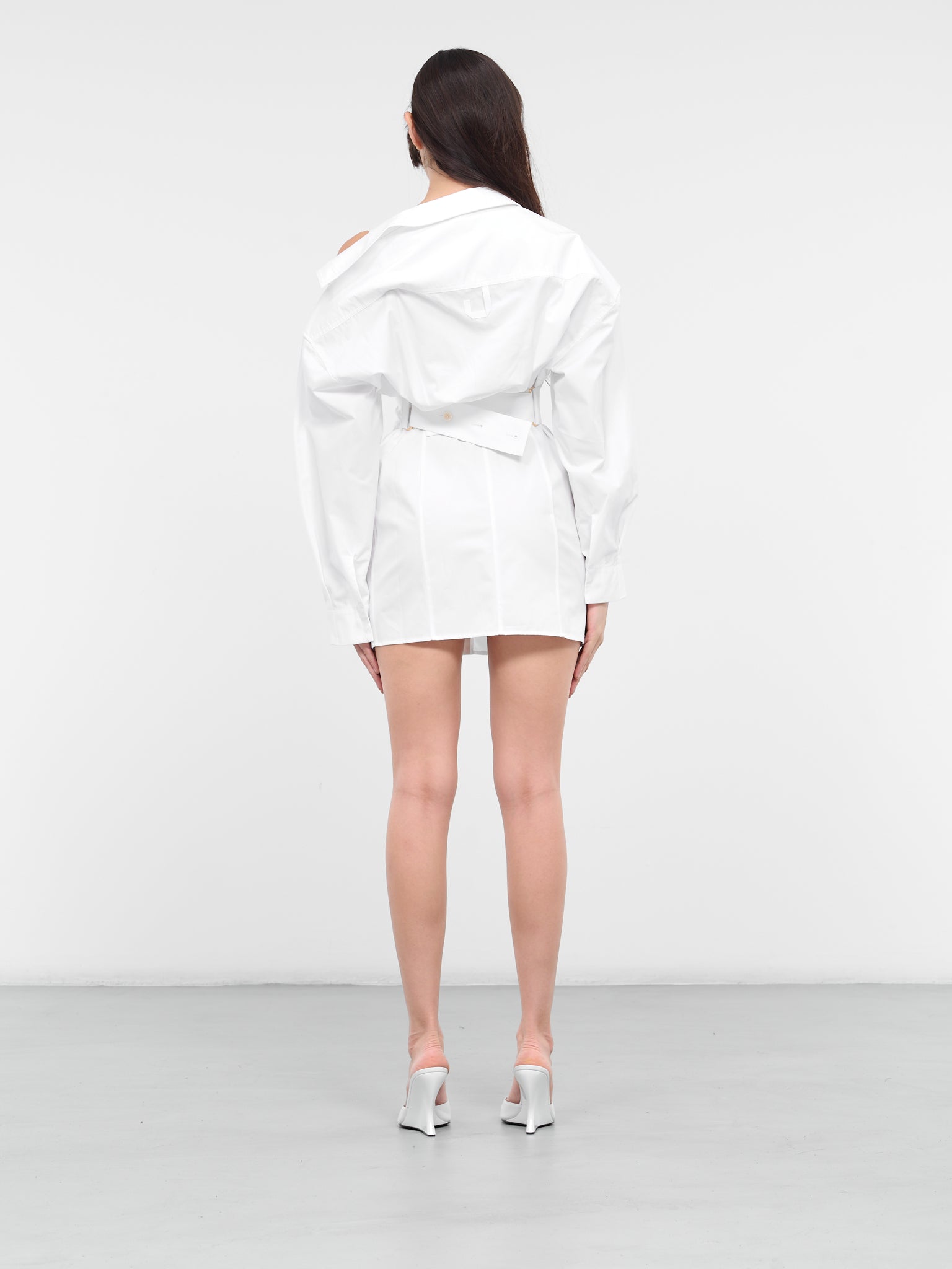 Mini Machine Robe Le Mini Robe Chemise (241DR094-1520-WHITE)