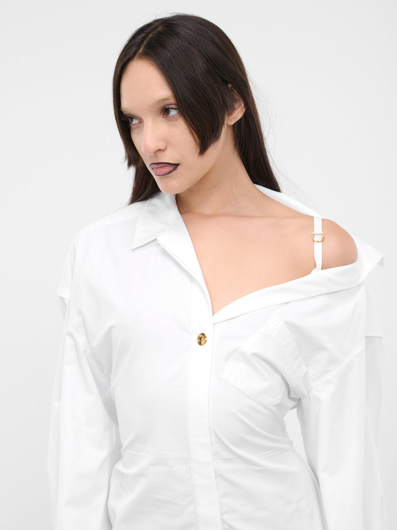 Le Mini Robe Chemise (241DR094-1520-WHITE)