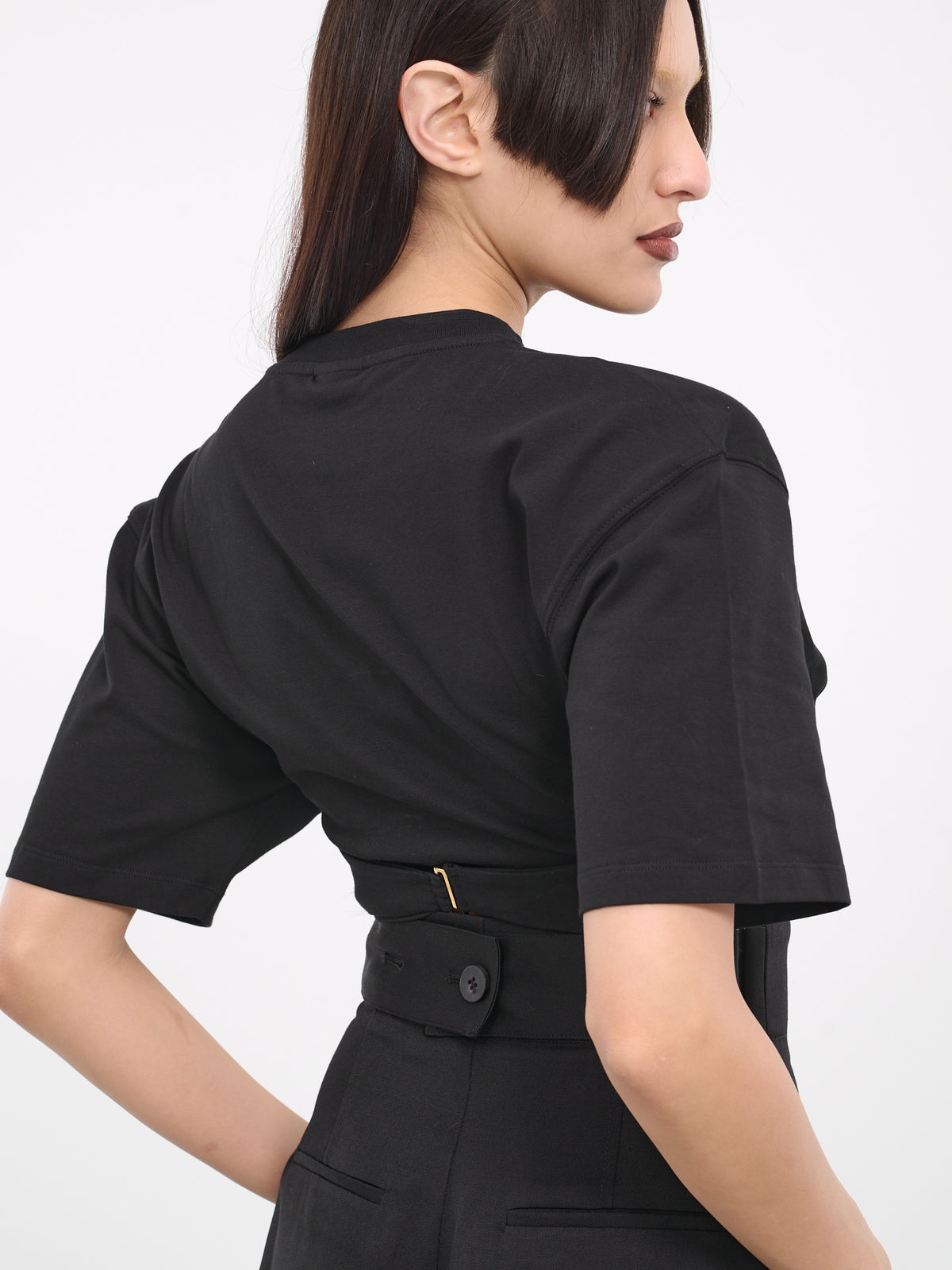 JACQUEMUS Cropped T-Shirt | H. Lorenzo - detail 2