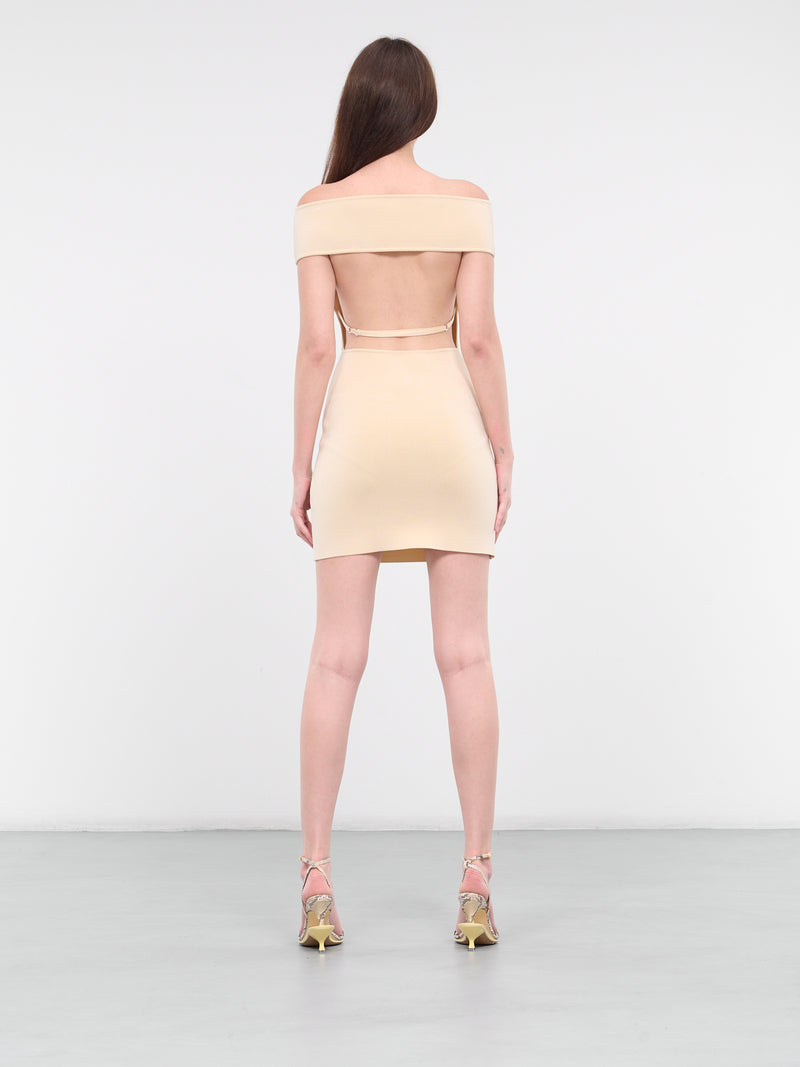 La Robe Cubista (241KN442-2378-LIGHT-YELLOW)