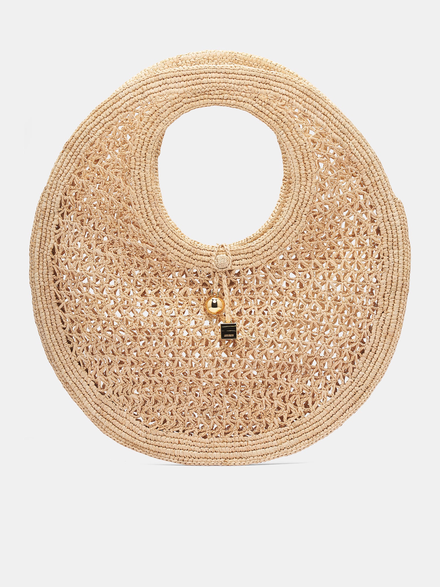 The Spiaggia Round Bag (243BA387-3219-NATURAL)