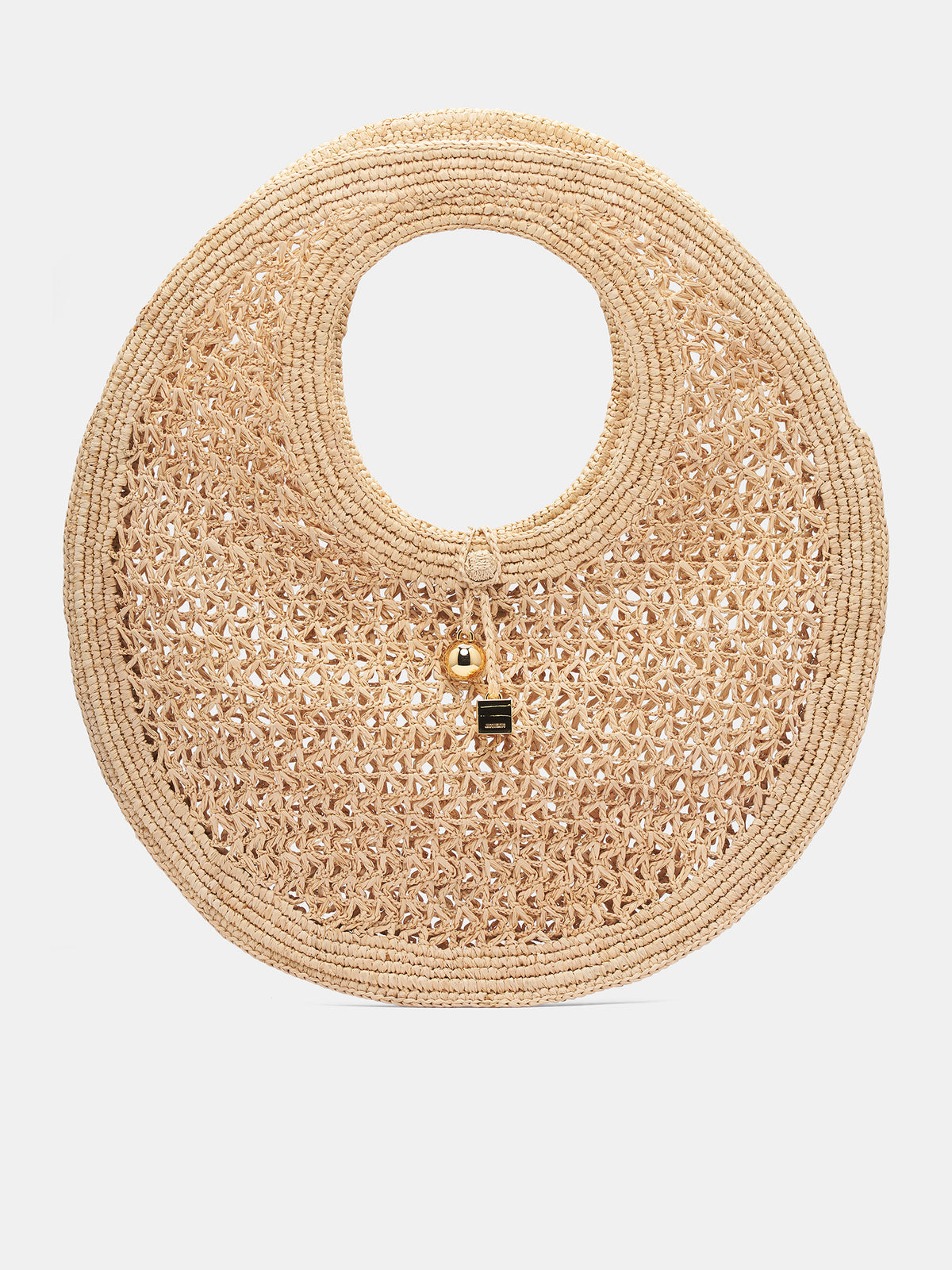 The Spiaggia Round Bag (243BA387-3219-NATURAL)