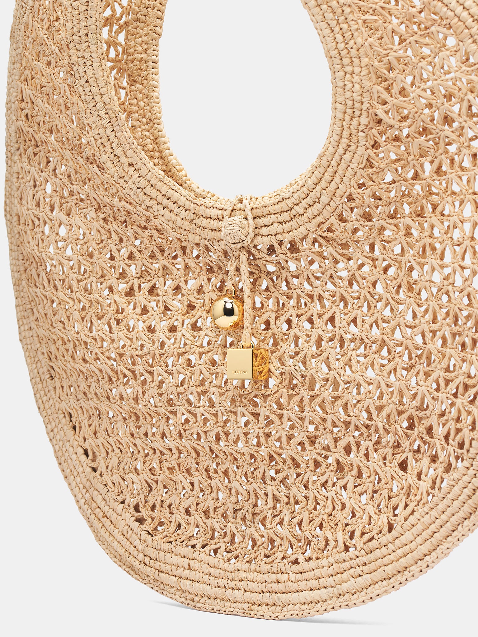 The Spiaggia Round Bag (243BA387-3219-NATURAL)