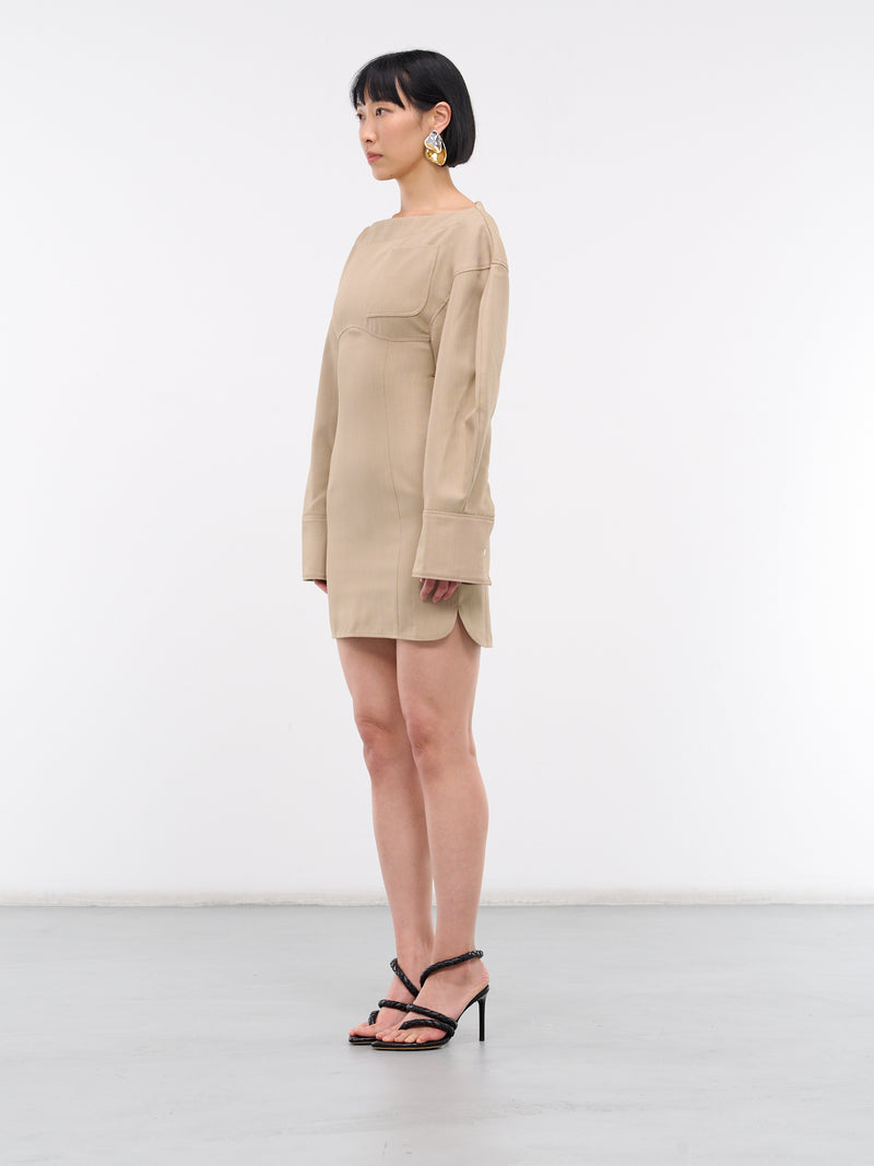 La Robe Chemise Casaco (243DR199-1659-BEIGE)