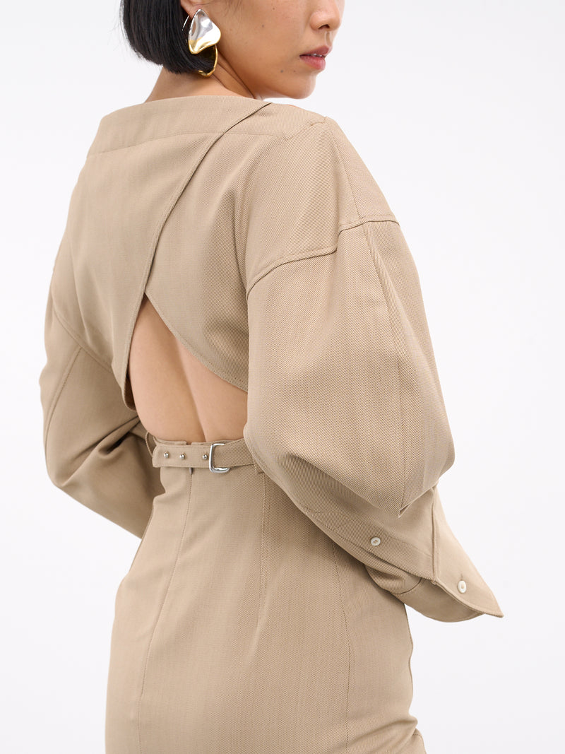 La Robe Chemise Casaco (243DR199-1659-BEIGE)