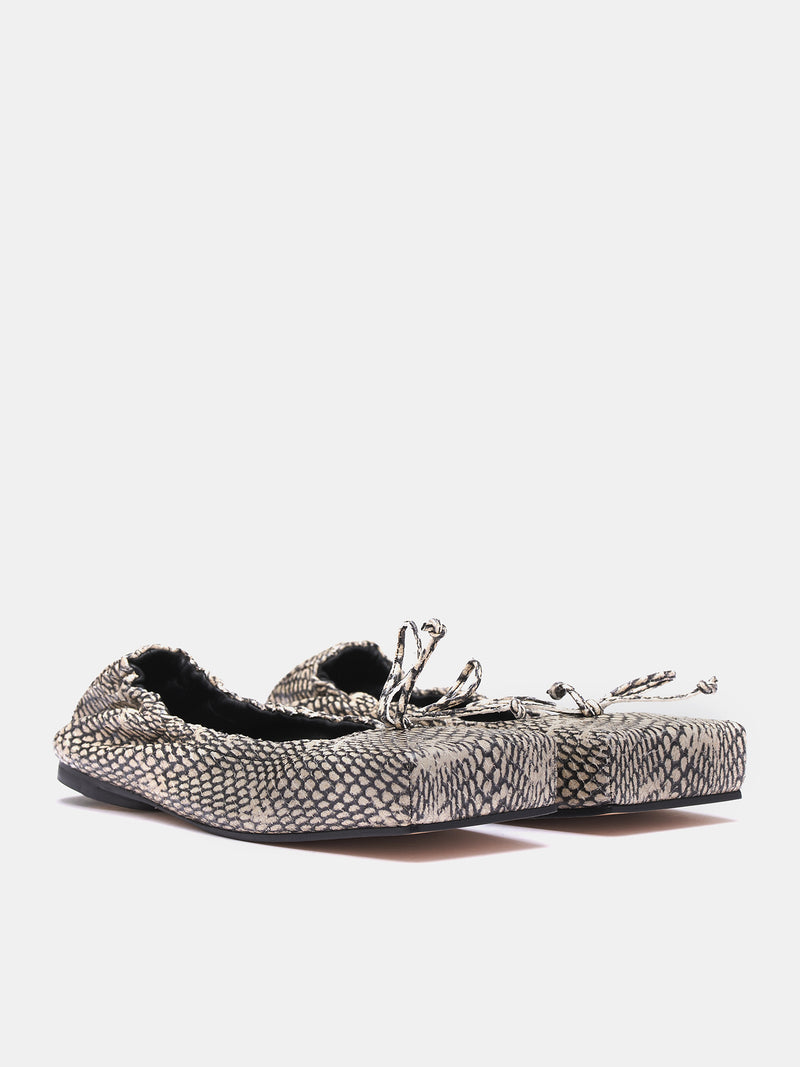 バレエシューズ H Onne Women's Matte Black Leather Flats TT09756-NOIR バレエシューズ H Onne Women's Matte Black Leather Flats