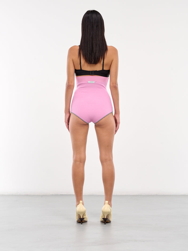 The Spiaggia Knit Shorts (243KN508-2414-MULTI-PINK)