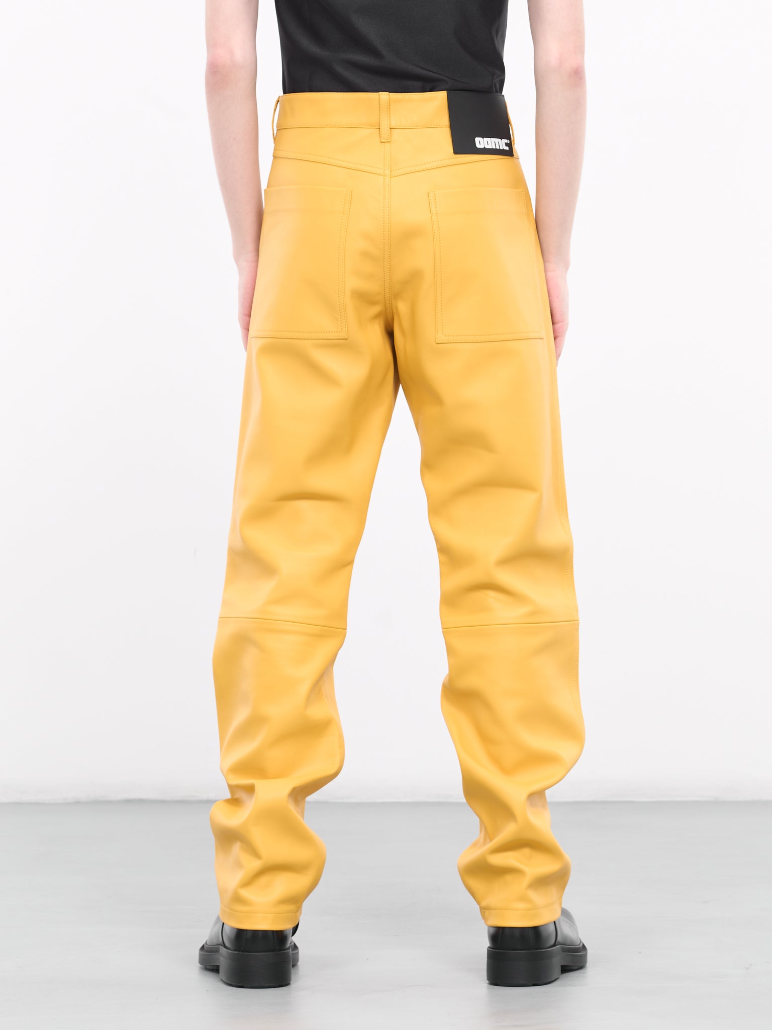 Titan Leather Trousers (24E28OAU71-701-SUN)