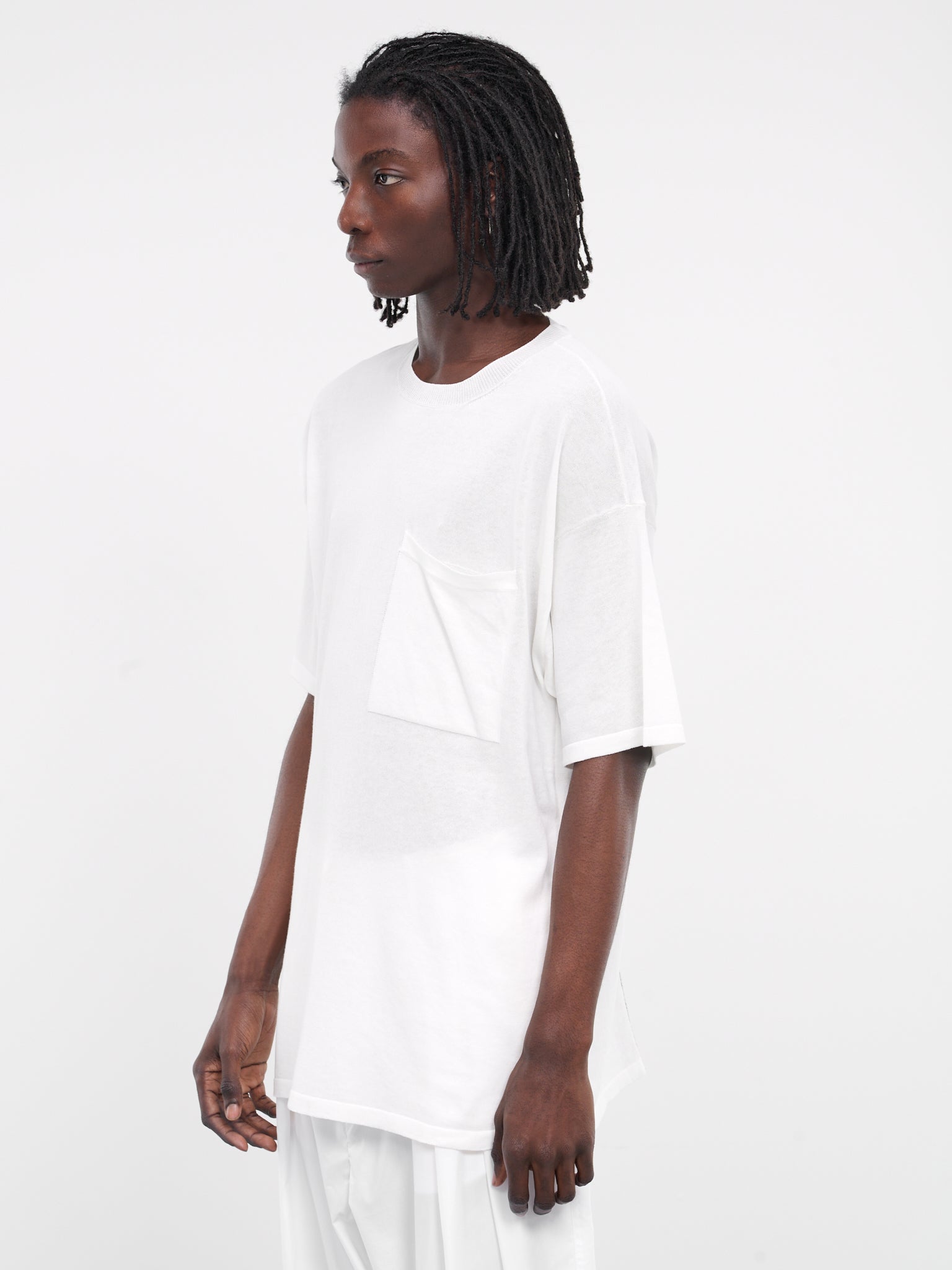 Pocket Tee (24E96MRU31-IVORY)