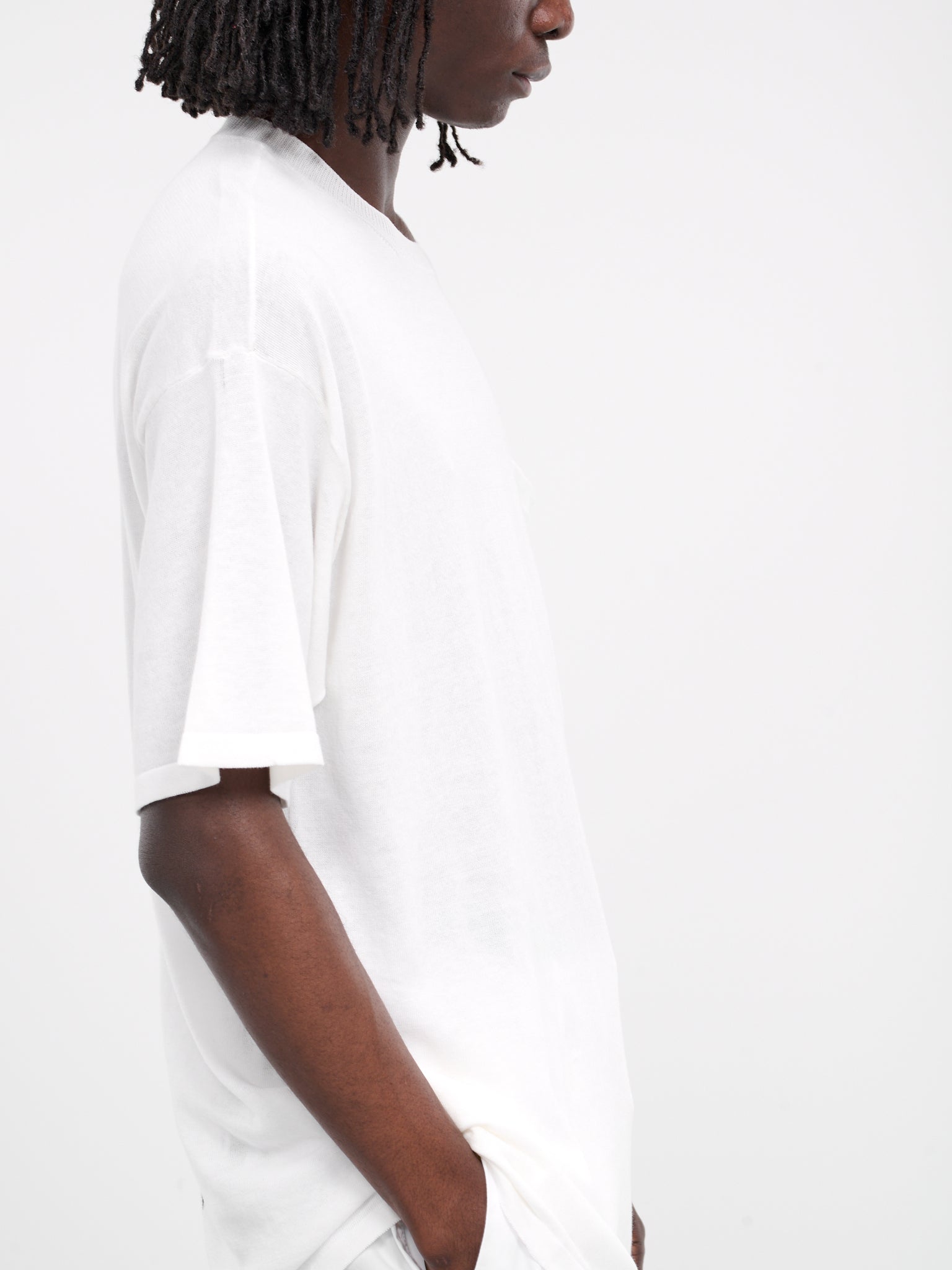 Pocket Tee (24E96MRU31-IVORY)