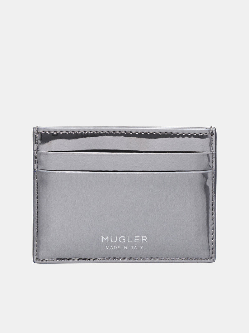 Embossed Spiral Cardholder (24F10SLG0002687-GUN-METAL)