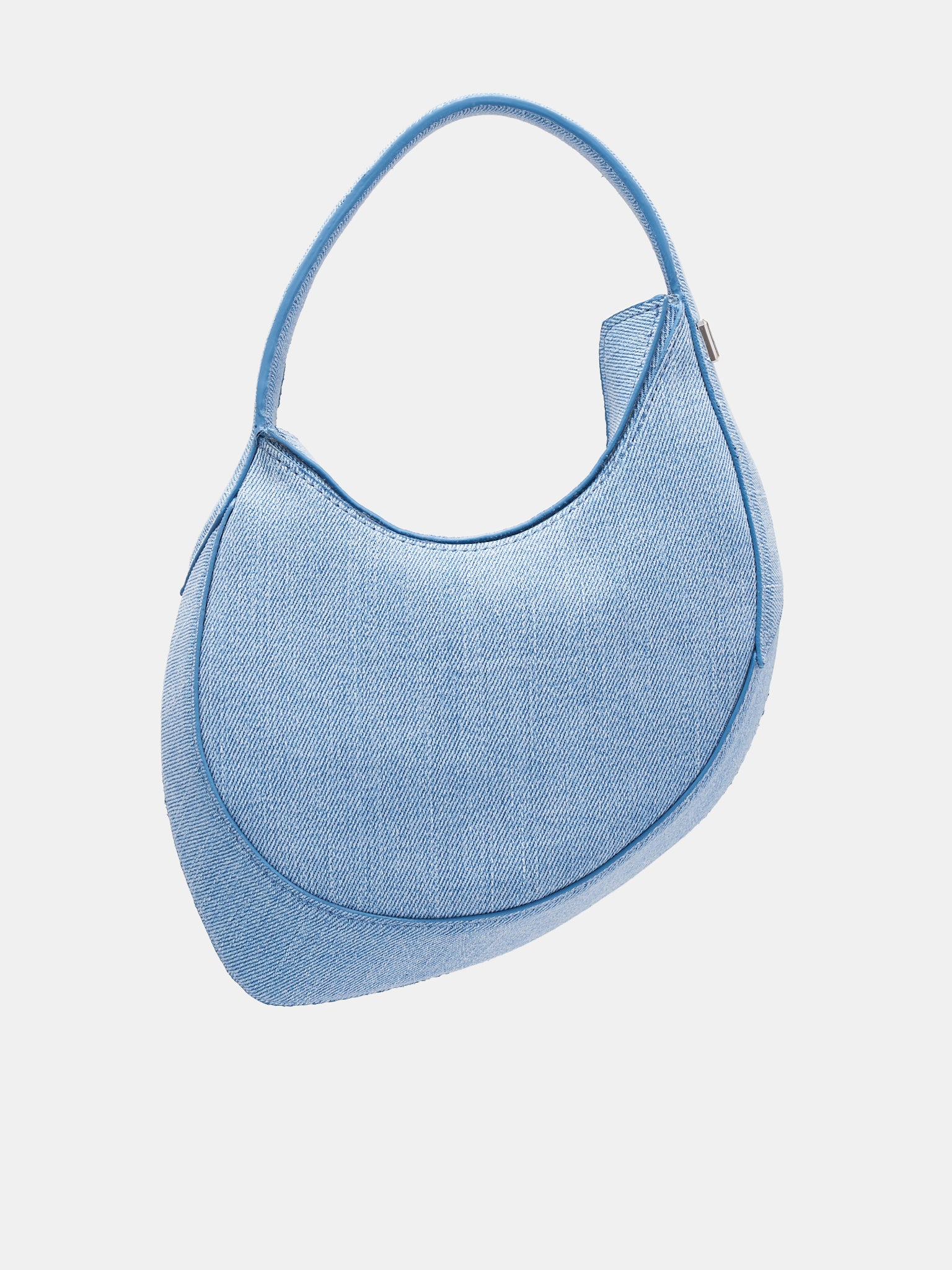 Denim Spiral Curve 02 Bag (24S10SA0046211-MEDIUM-BLUE)