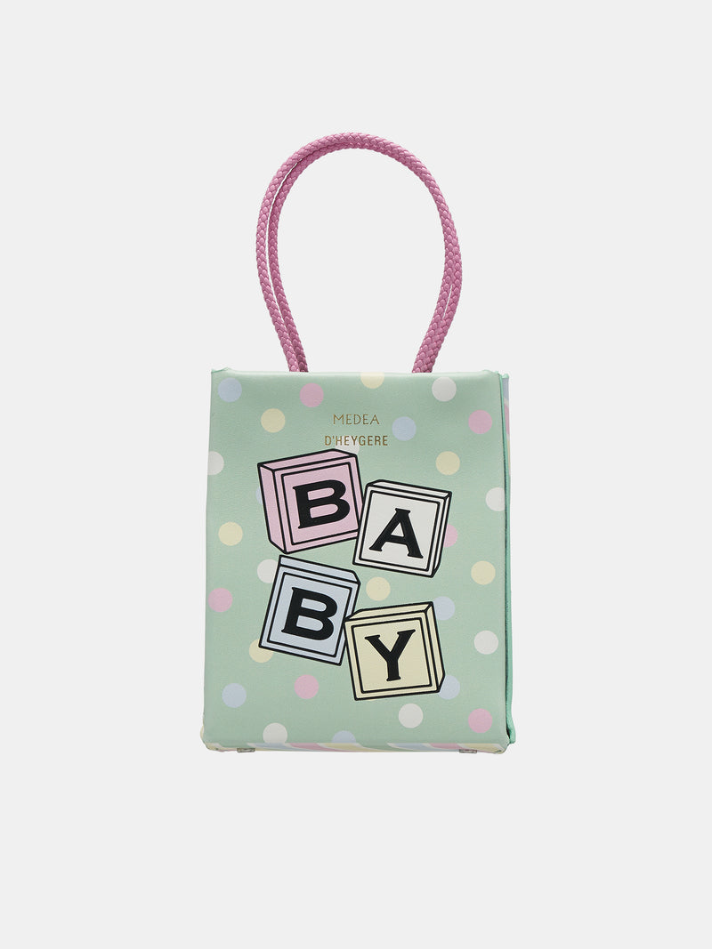 D'Heygere Gift Bag (24SMEBO014-GREEN-MULTI)