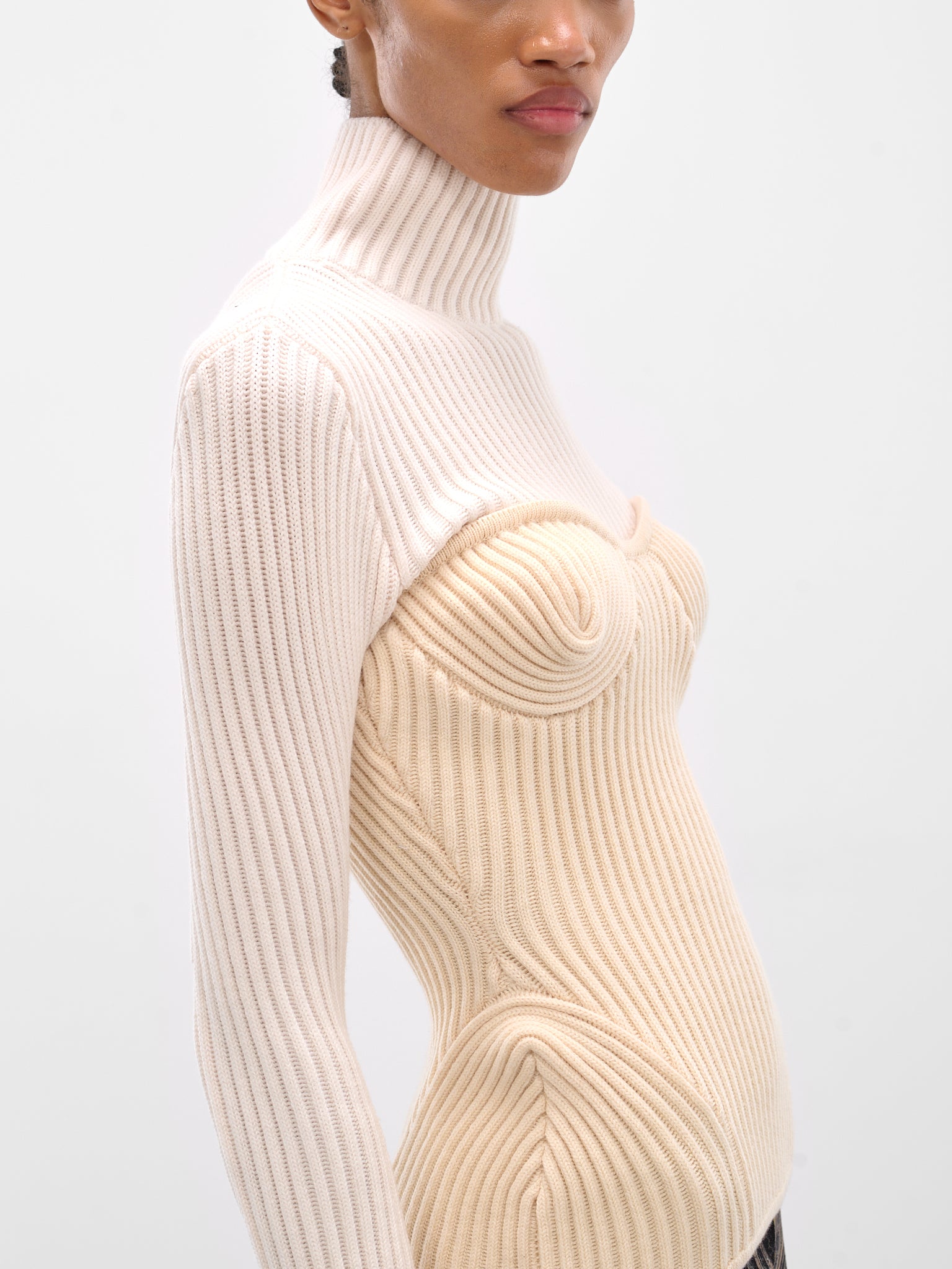 JEAN PAUL GAULTIER Corset Turtleneck | H.Lorenzo