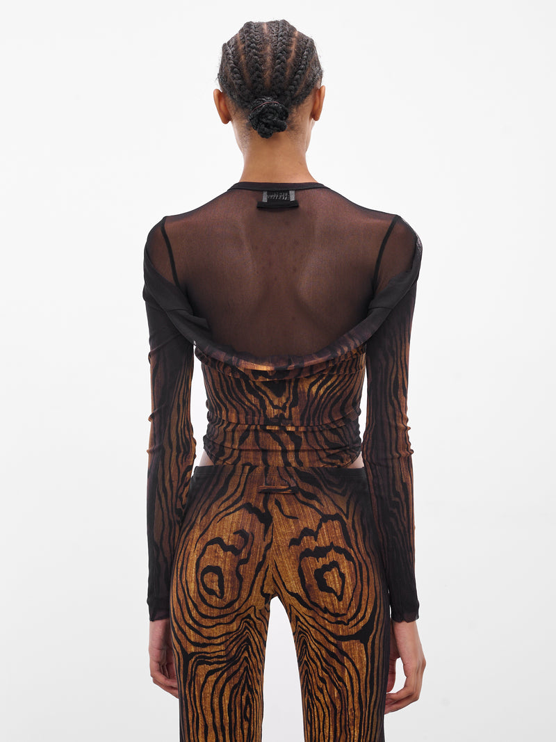 JEAN PAUL GAULTIER Abstract Bodysuit | H.Lorenzo - back