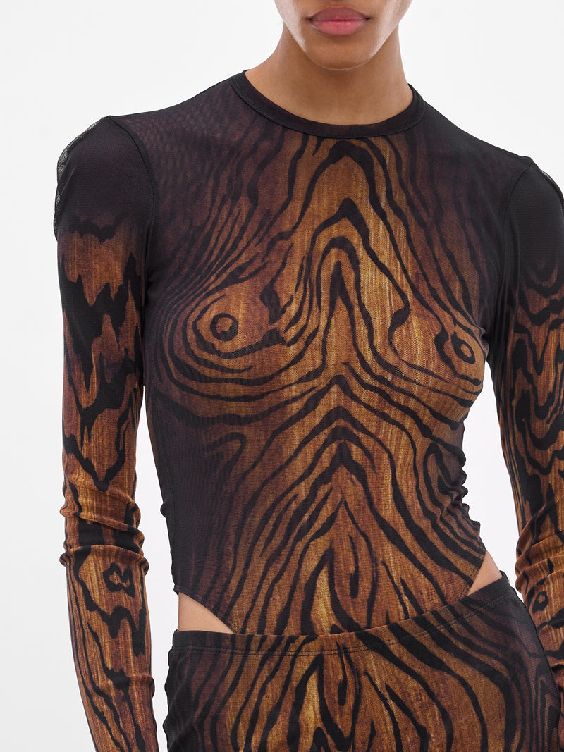 JEAN PAUL GAULTIER Abstract Bodysuit | H.Lorenzo - detail 2