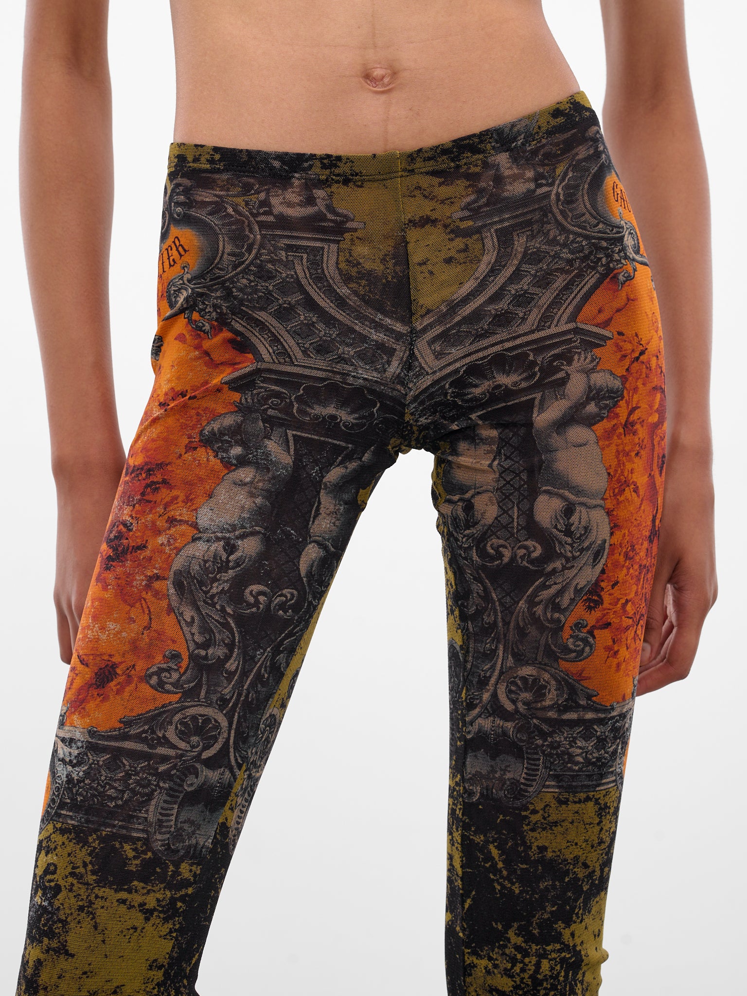 JEAN PAUL GAULTIER "Médaillon" Graphic Leggings | H.Lorenzo - detail 1