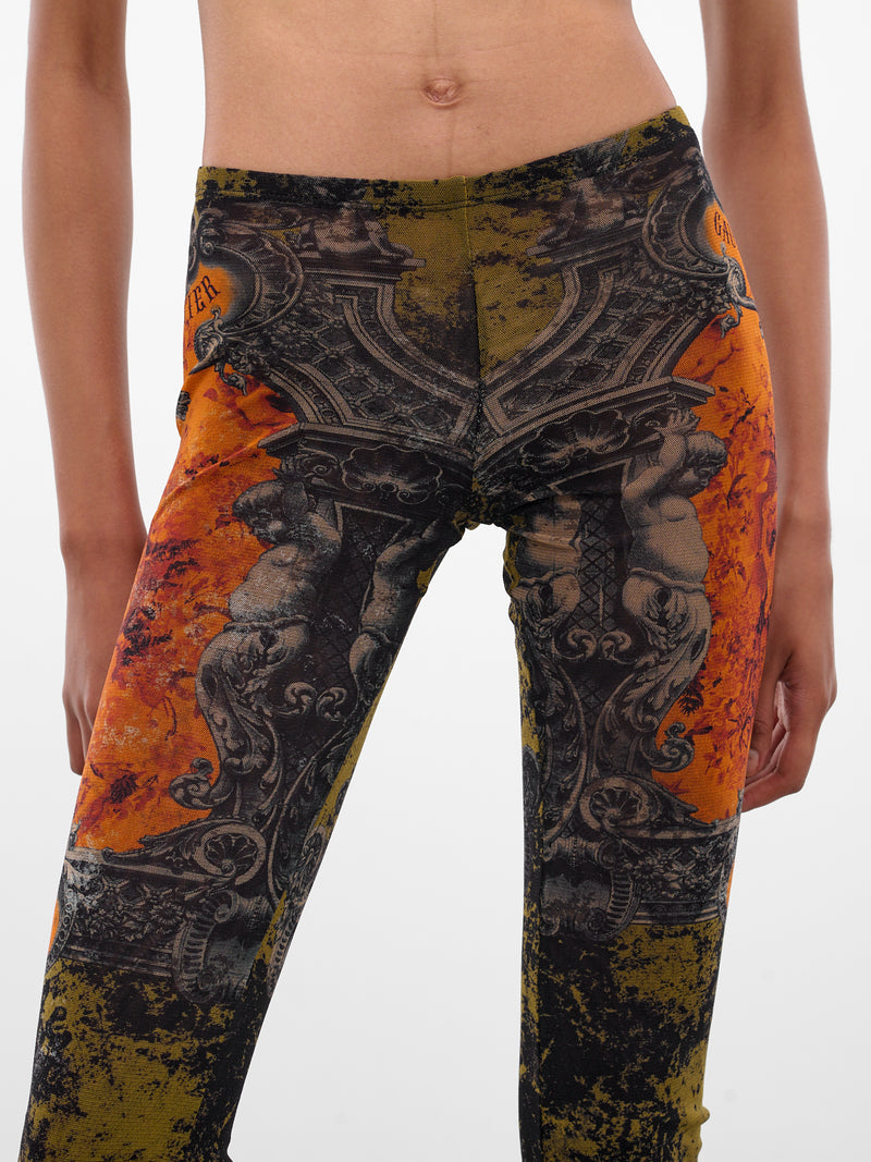 JEAN PAUL GAULTIER "Médaillon" Graphic Leggings | H.Lorenzo - detail 1