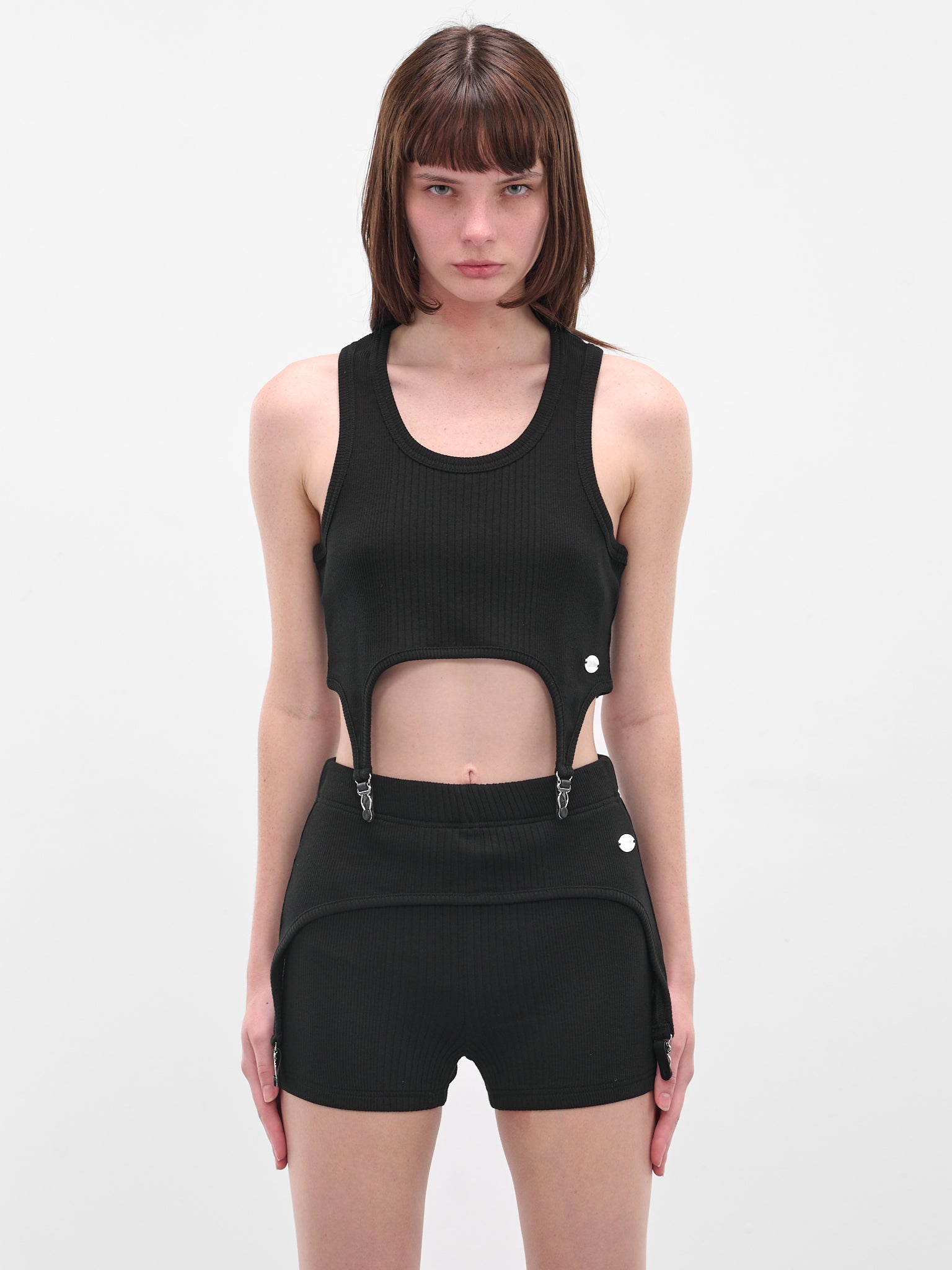The Black Garter Bra Top (25-04-W-BR013-J014-BLACK)