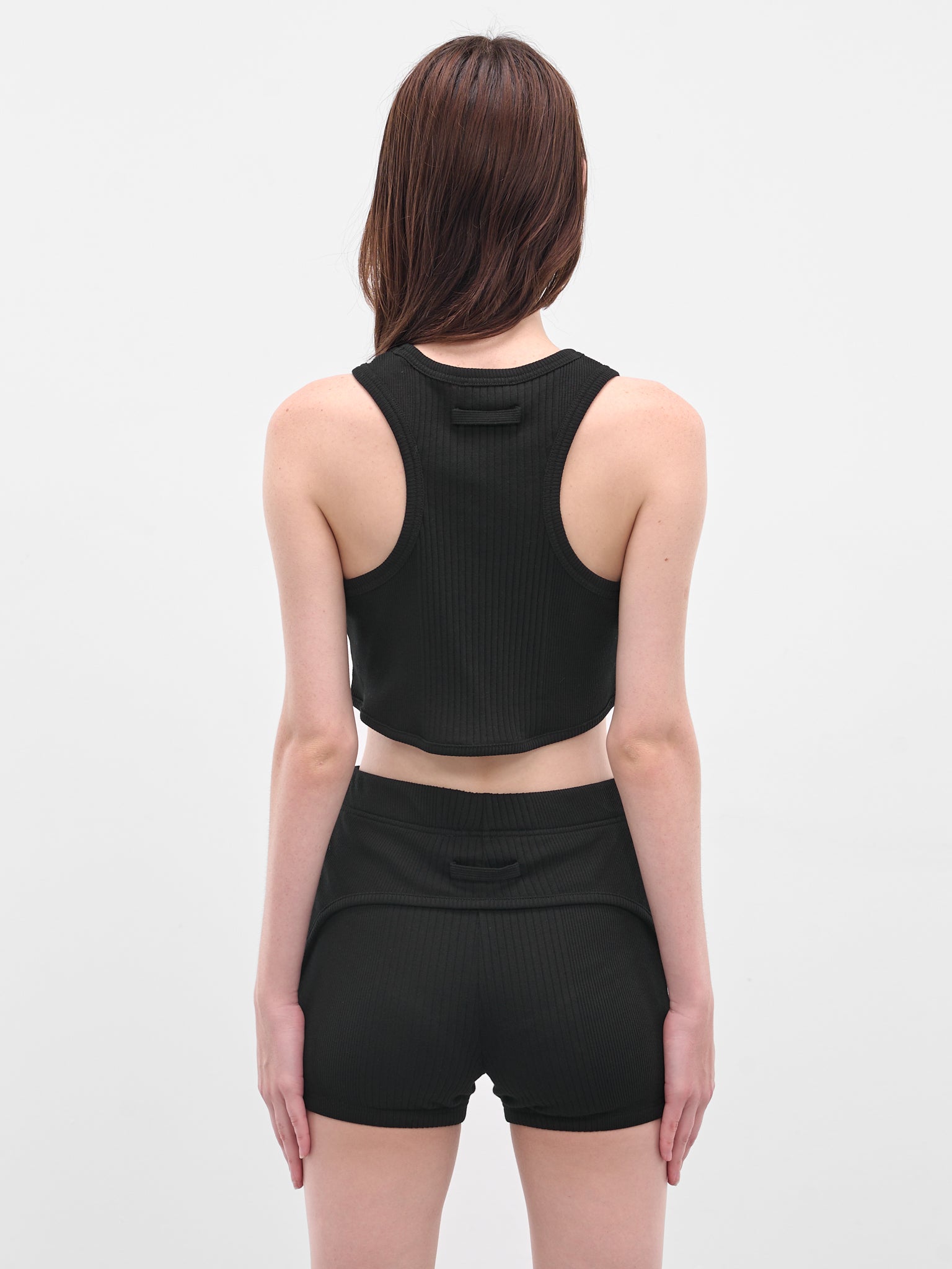 The Black Garter Bra Top (25-04-W-BR013-J014-BLACK)