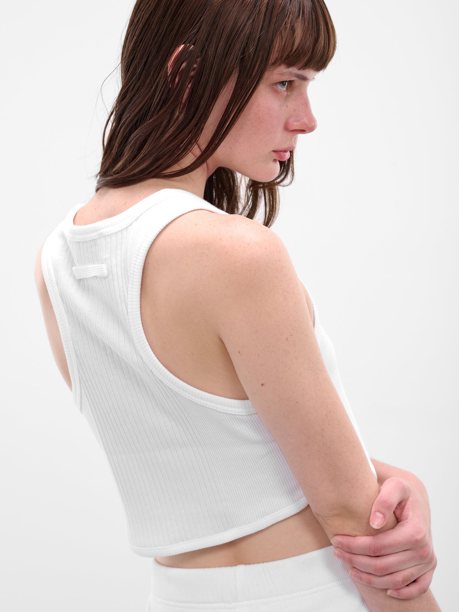 The White Garter Bra Top (25-04-W-BR013-J014-WHITE)