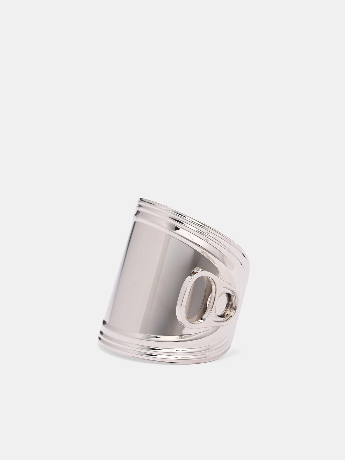 The Silver Ring-Pull Bracelet (25-04-W-JW030-X053-SILVER)