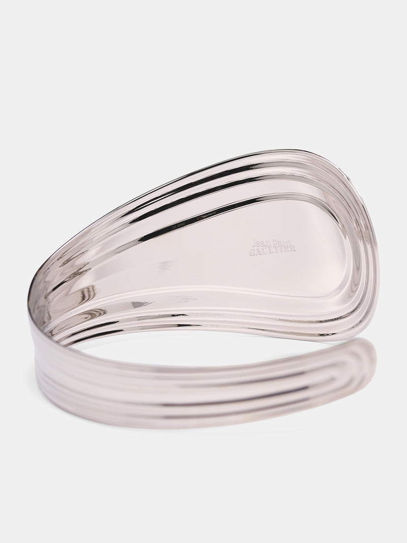 The Silver Ring-Pull Choker (25-04-W-JW031-X053-SILVER)