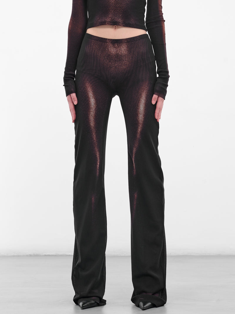 The Bronze Body Dust Pants (25-04-W-TR026-M010P-BLACK-BROW)