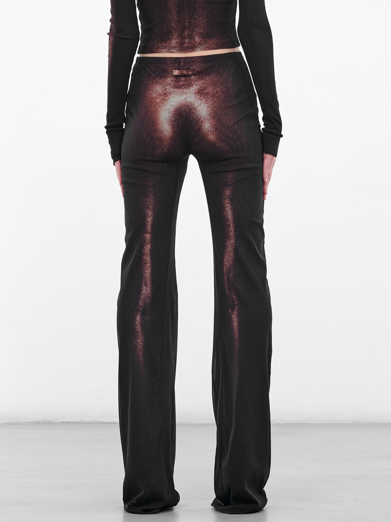 The Bronze Body Dust Pants (25-04-W-TR026-M010P-BLACK-BROW)
