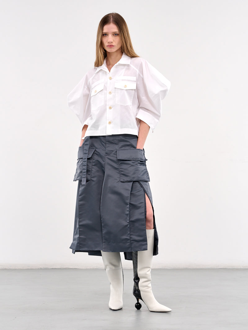 sacai 21-05657 ミニ丈キュロット sacai 21-05657 ミニ丈キュロット