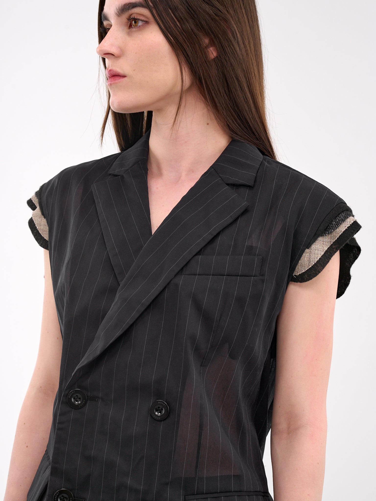 High Twist Voile Vest (25-07754-001-BLACK) High Twist Voile Vest (25-07754-001-BLACK)