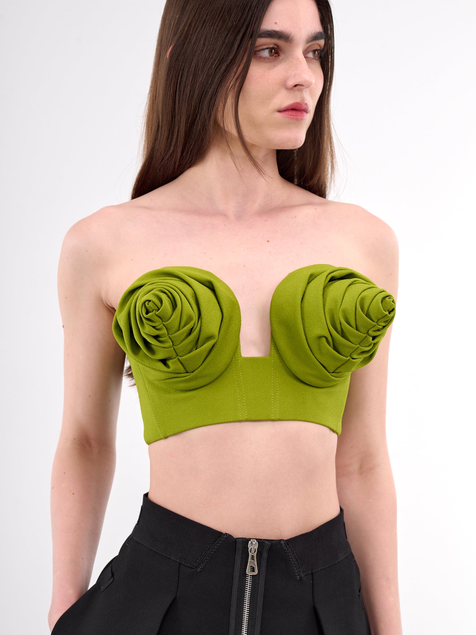 The Conical Cup Bra (25-33-F-SG045-J081-ACIDGREEN)