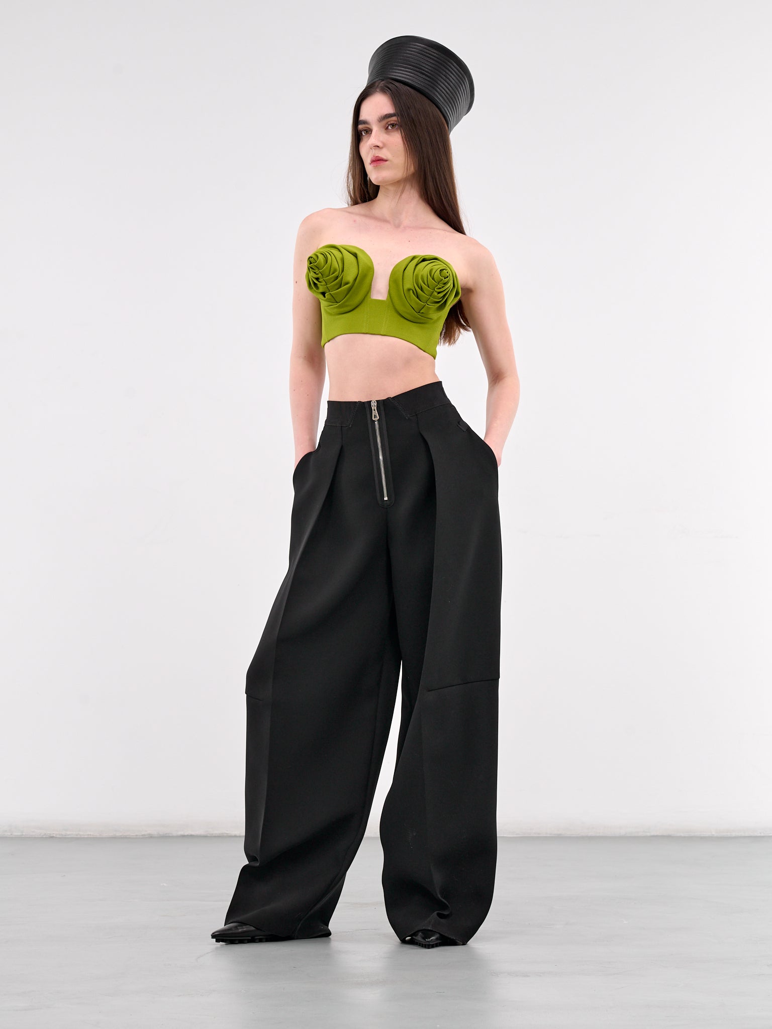 The Conical Cup Bra (25-33-F-SG045-J081-ACIDGREEN)