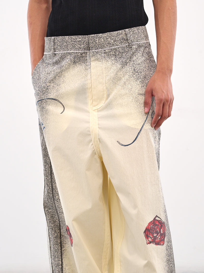 The Multi-Tattoo Suit Trousers (25-34-UPA192-C589-MULTI)