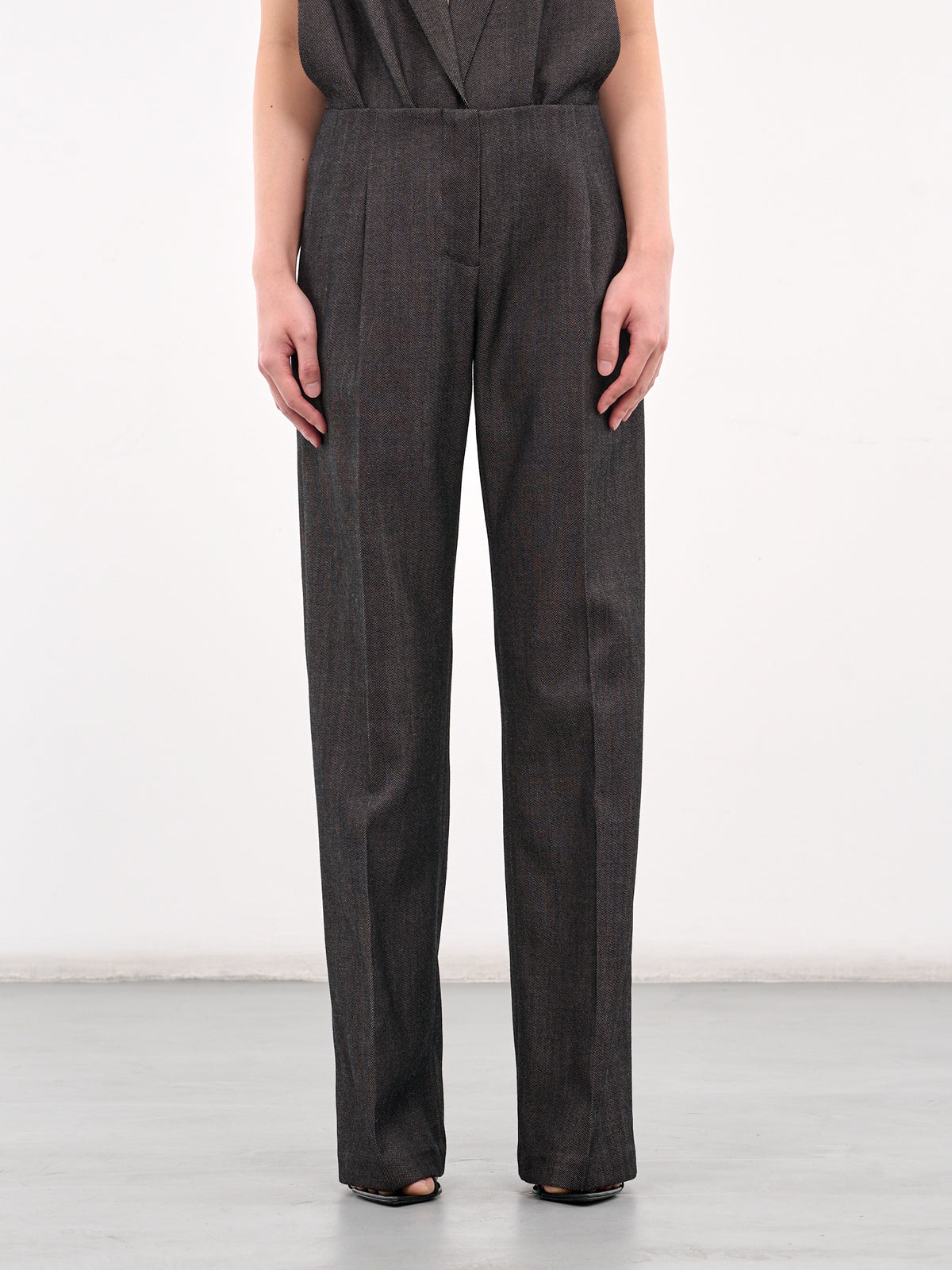 Redux Twill Trousers (25015416-SPECKLED-BLACK)