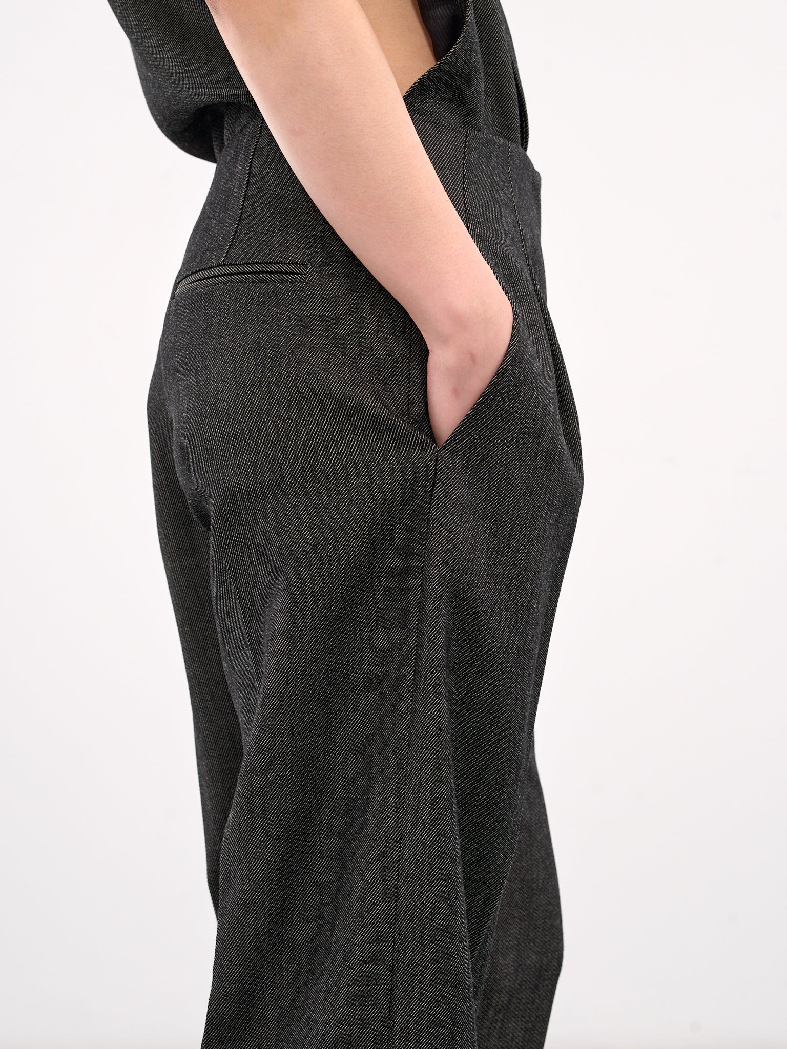 Redux Twill Trousers (25015416-SPECKLED-BLACK)