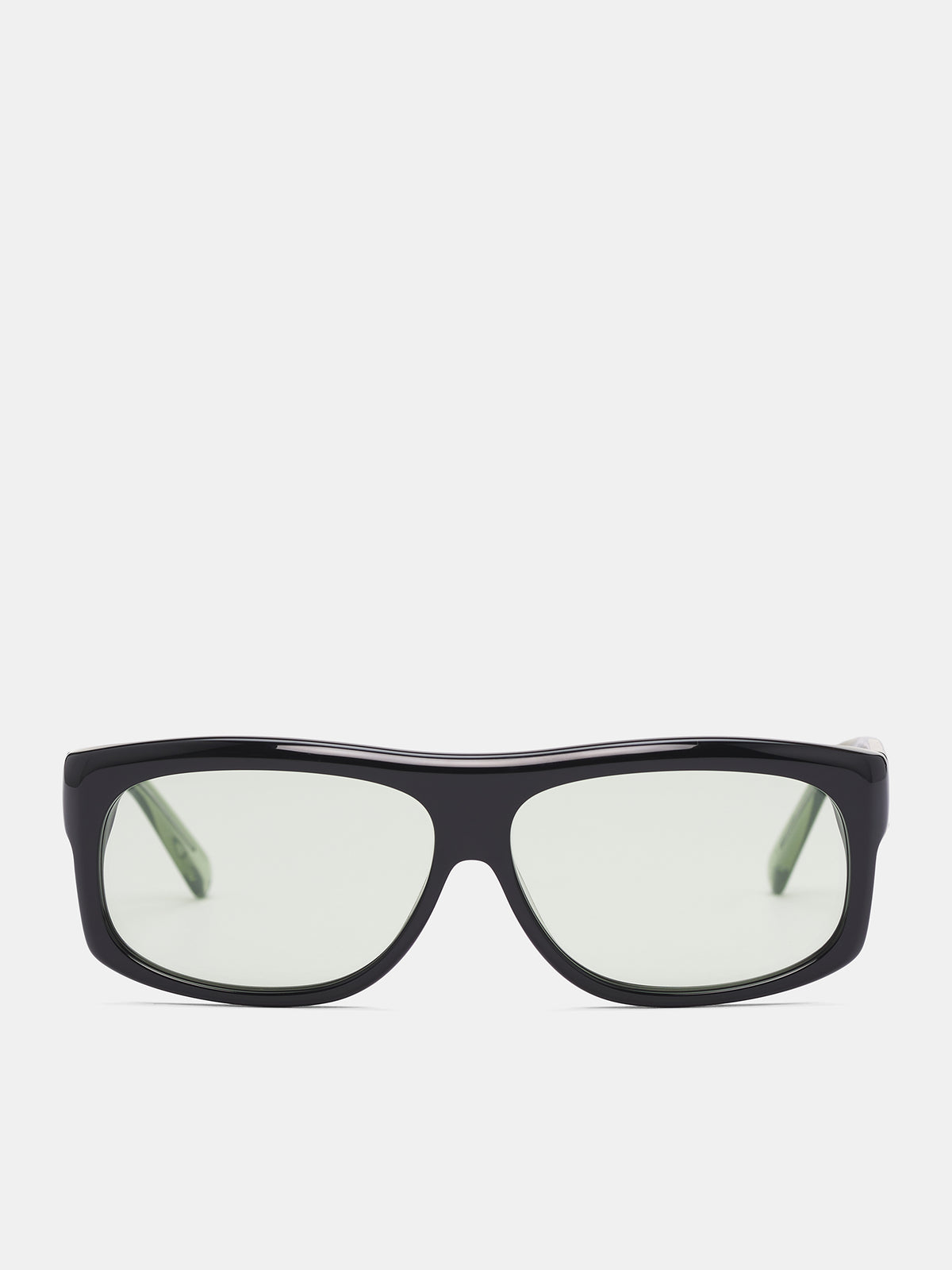 Black & Spearmint Paolo 68 Sunglasses (25018822-PAOLO-68-SPEARMINT)