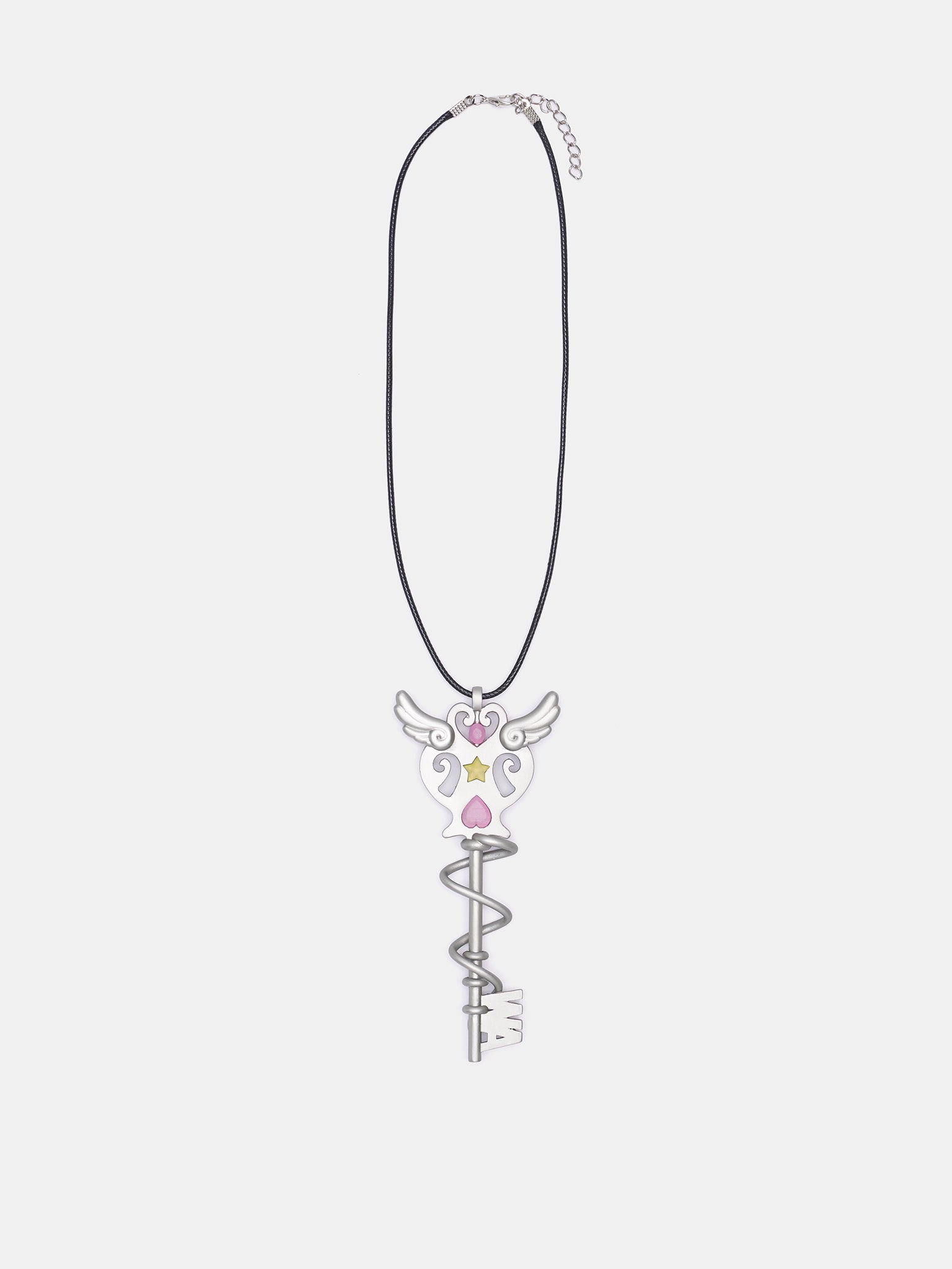 Key Charm Necklace (25106-SILVER)