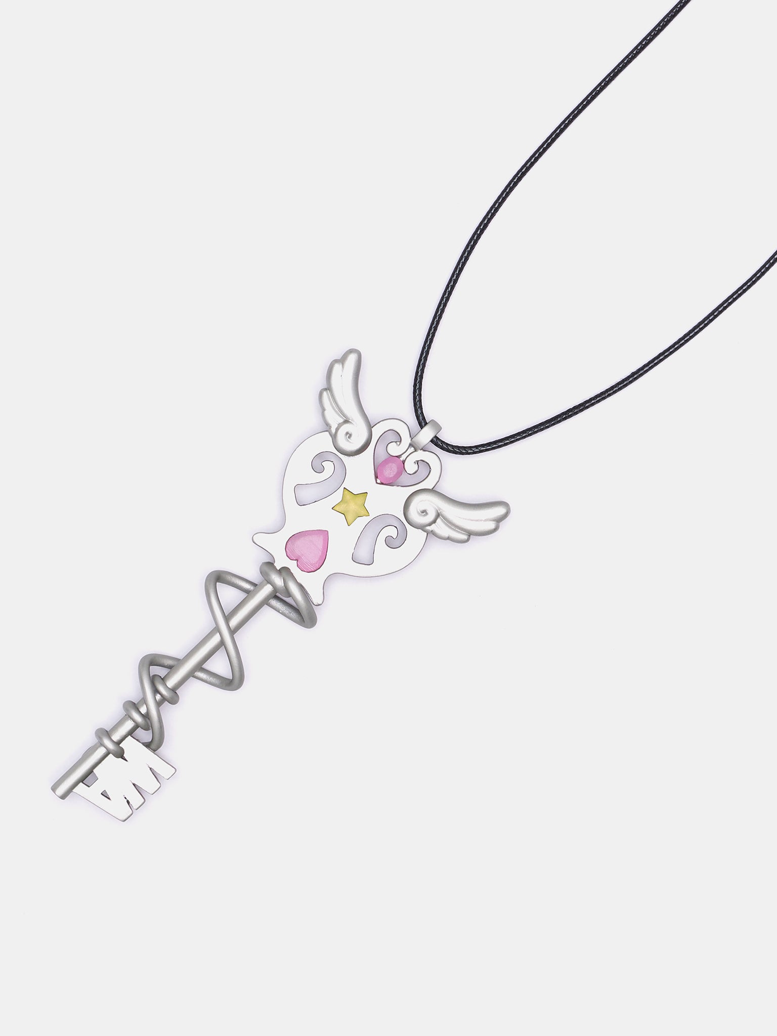 Key Charm Necklace (25106-SILVER)