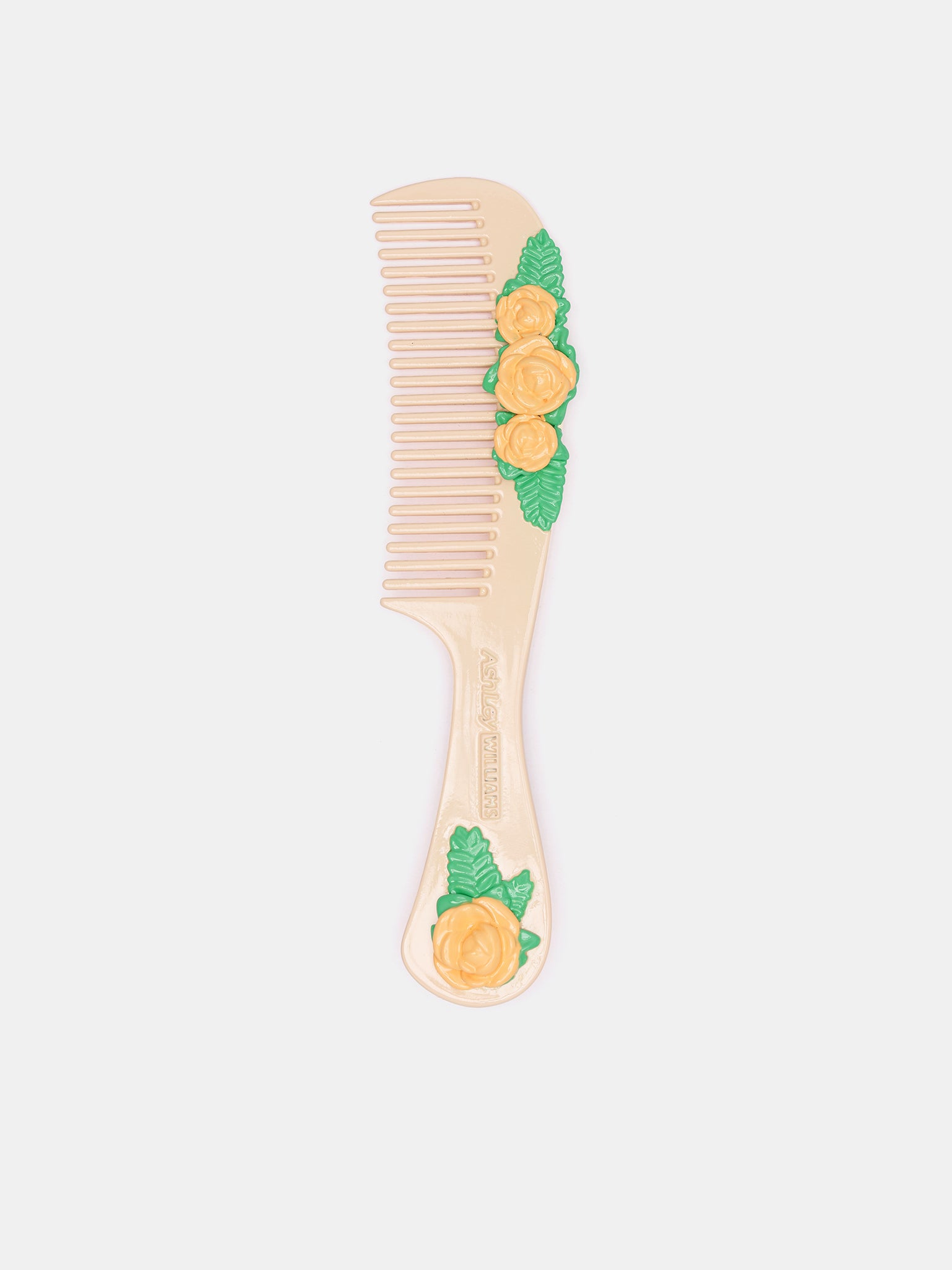 Flower Comb Hair Clip (25111-CREAM)