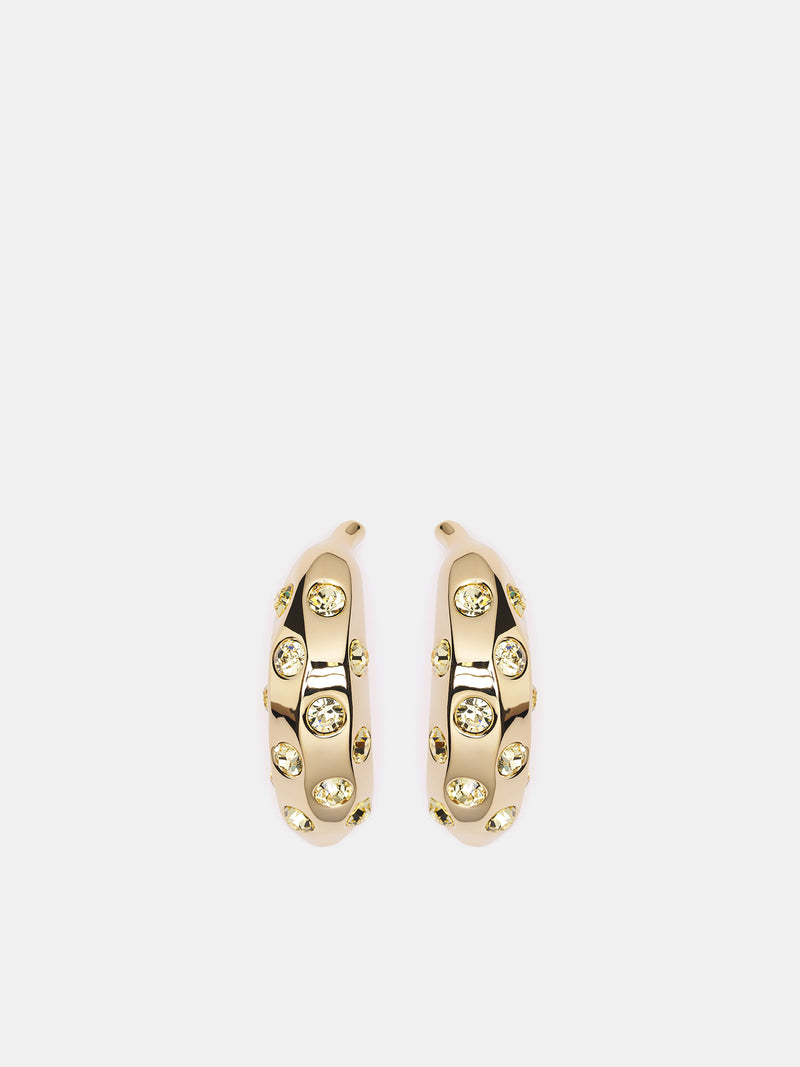 The Bananes Earrings (251JW741-5101-GOLD-YELLOW)